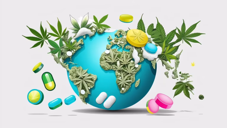 9 Países con los Niveles de Consumo de Drogas más Altos en 2024